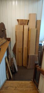 Reclaimed and misc wood pieces